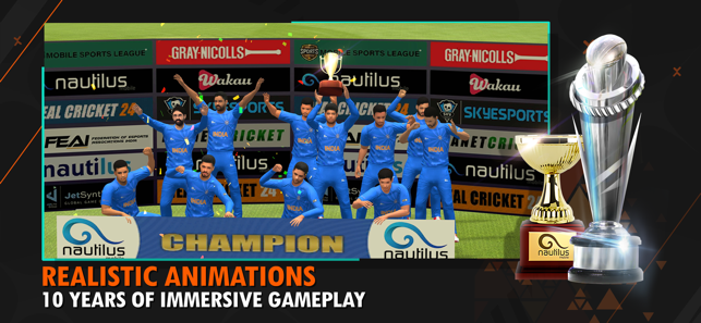 ‎Real Cricket™ 24 Screenshot