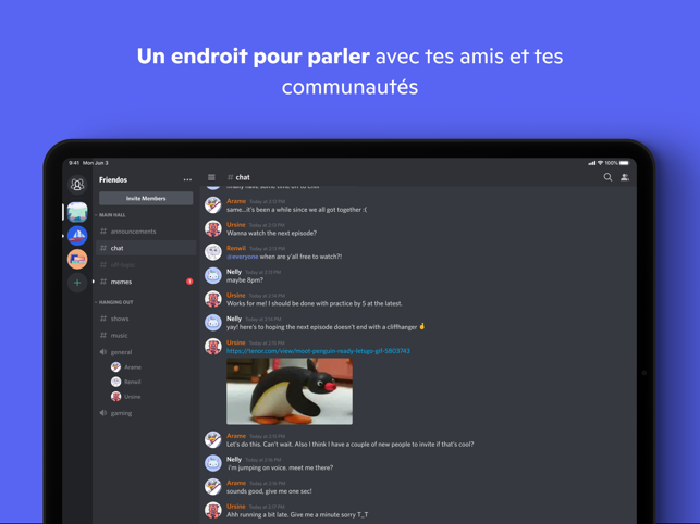 ‎Discord - Discute & Partage Capture d'écran