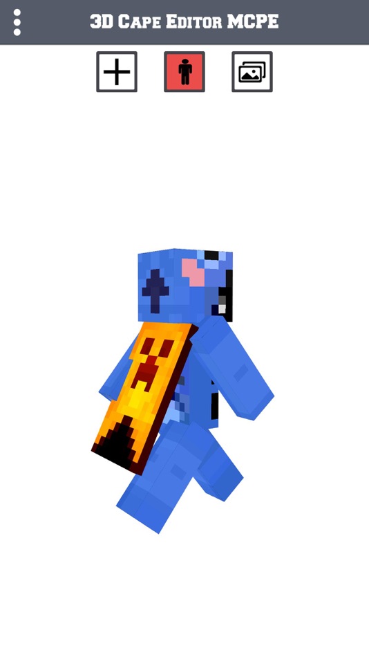 #5. Cape Skin Editor For MCPE (iOS) Podle: Riken Sonani