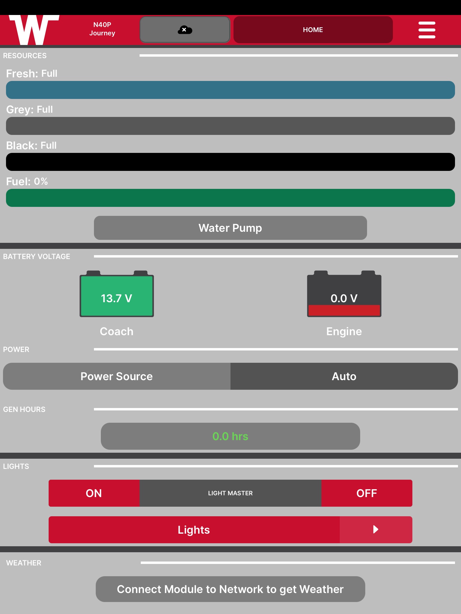 Winnebago Connect screenshot 2