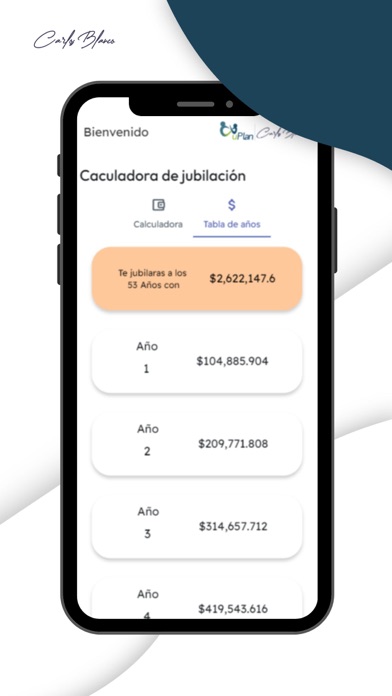 Cotizador uPlan Carlos B. Screenshot