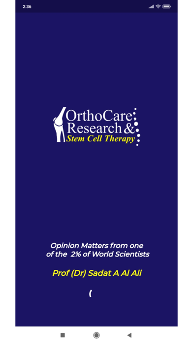 Ortho Care Research Screenshot