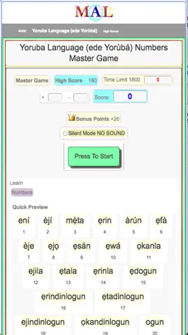 Game screenshot Yoruba M(A)L apk