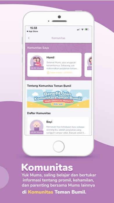 Teman Bumil - Kehamilan & Anak Screenshot