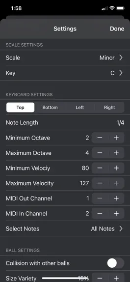 Game screenshot BounceBud Physics Based MIDI apk