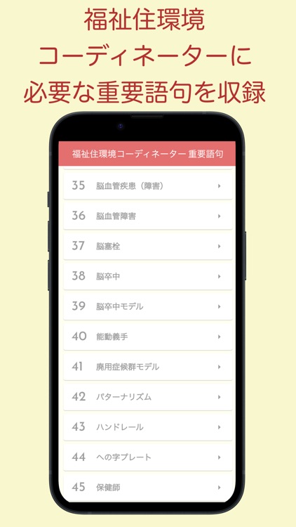福祉住環境コーディネーター 重要語句 2級 医療×福祉×介護