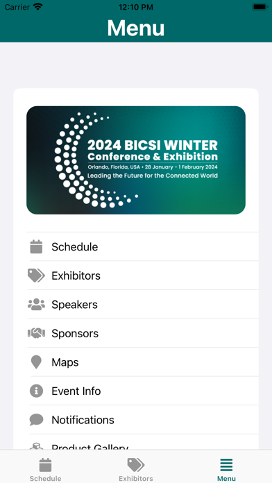 2024 BICSI Winter Conference Screenshot