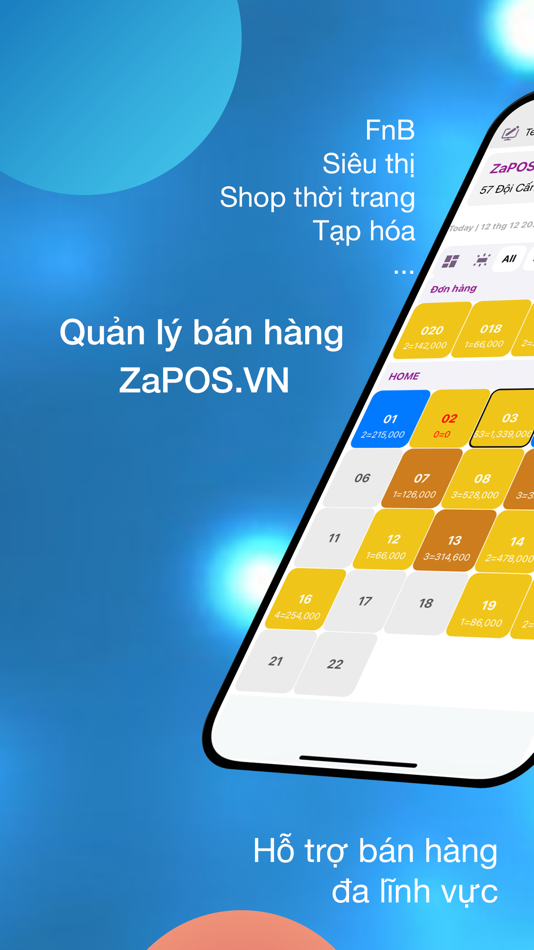 ZaPOS-Cloud - Quản lý bán hàng - 1.7.5 - (iOS)