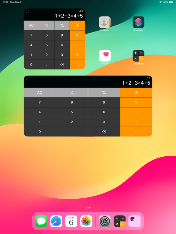 Desktop Calculator -Real Voice