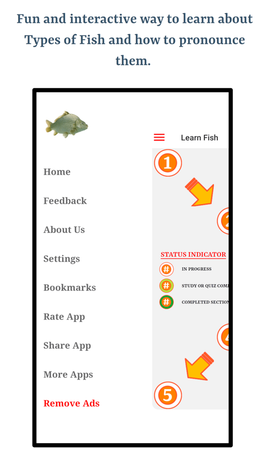 #6. Types of Fish (iOS) Podle: Ghumman Tech LLC