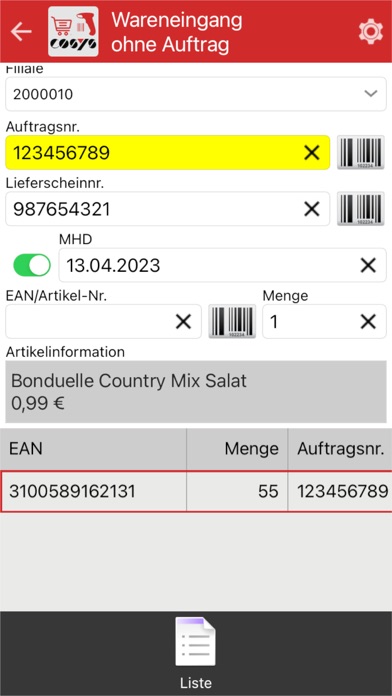 COSYS POS Food Retail Screenshot