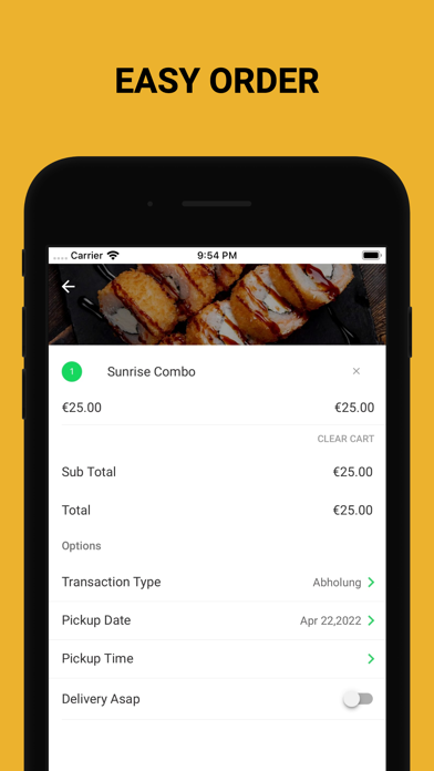 Harumi Sushi Bar Screenshot