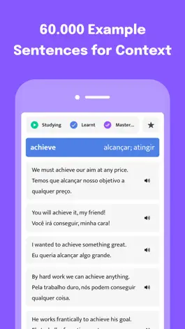 Game screenshot Most Common Portuguese Words apk
