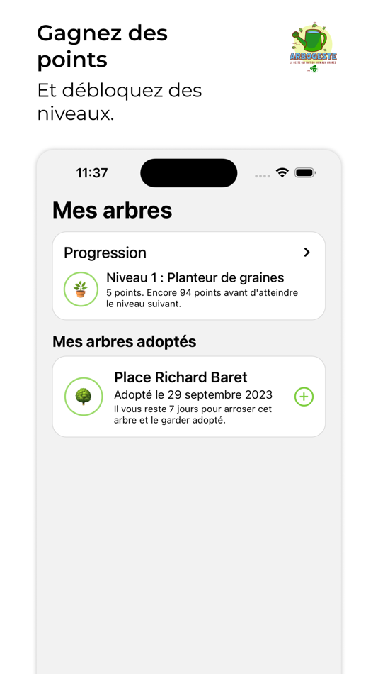 #4. Arbogeste (iOS) Podle: Mairie de Paris 17