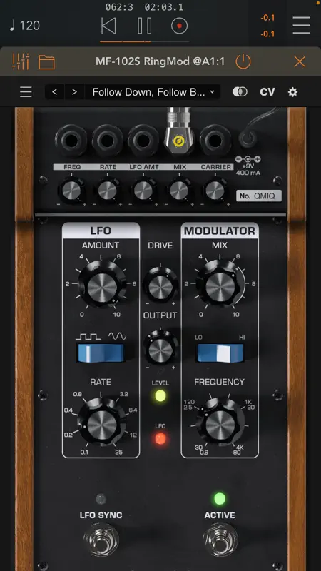 MF-102S Ring Modulator screenshot 2 of 3