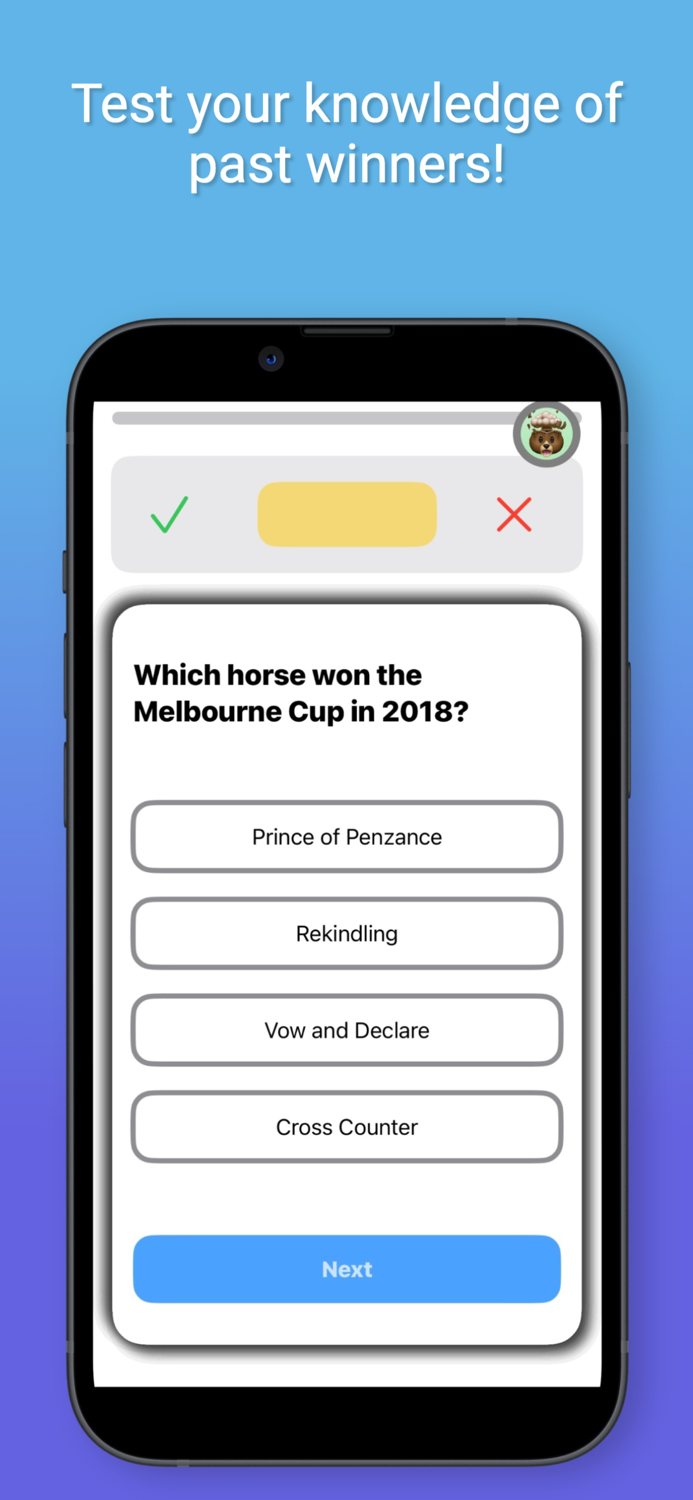 Racing Quiz - Spring Carnival