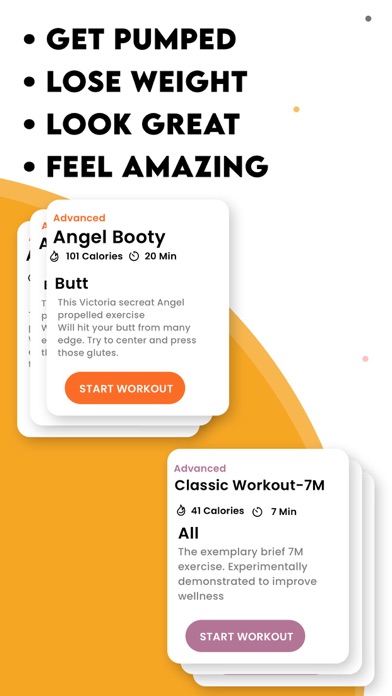 Lazy Workout: Just Fit at Home Screenshot