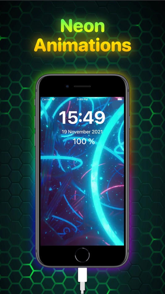 #7. Ampere: Charging Animation App (iOS) 由: Uladzislau Yanushka