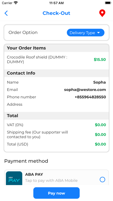 WWA We Store Screenshot
