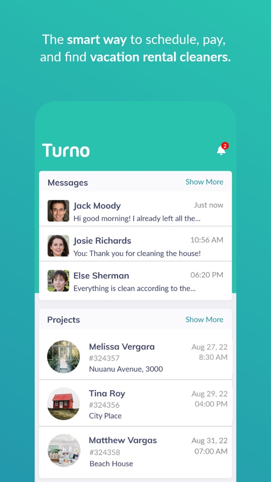 #1. Turno Hosts (iOS) By: TidyDaily Inc