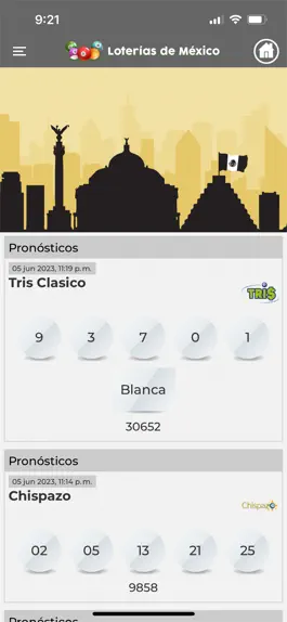 Game screenshot Loterías de México apk