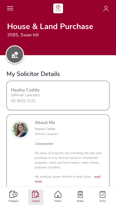 Joliman Lawyers Screenshot