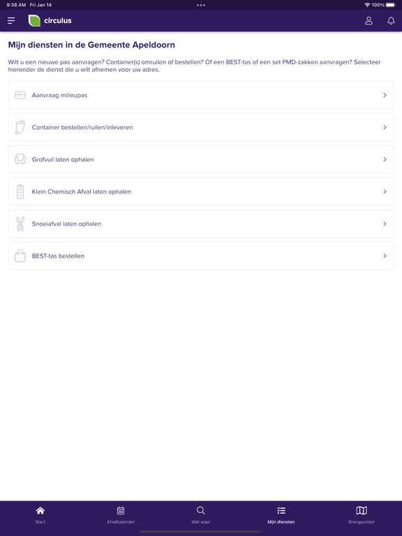 Circulus app iPad app afbeelding 6