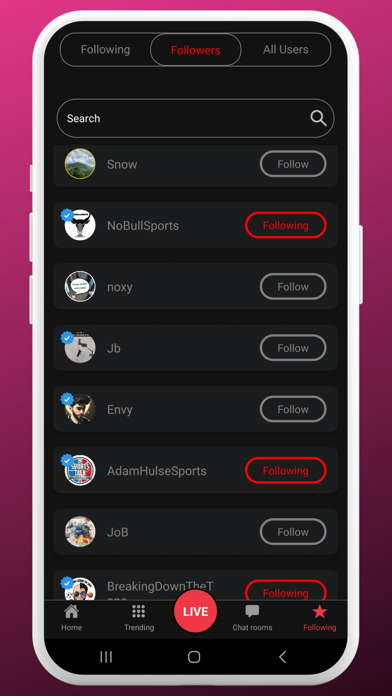 RaveOn — Sports Fans Be Heard Screenshot