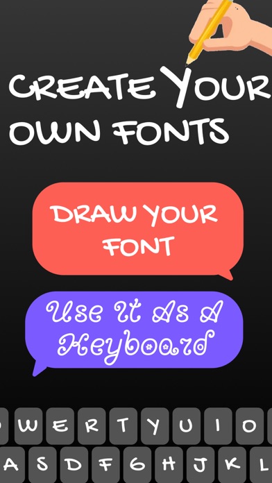 Font Maker: Cursive Keyboard Screenshot
