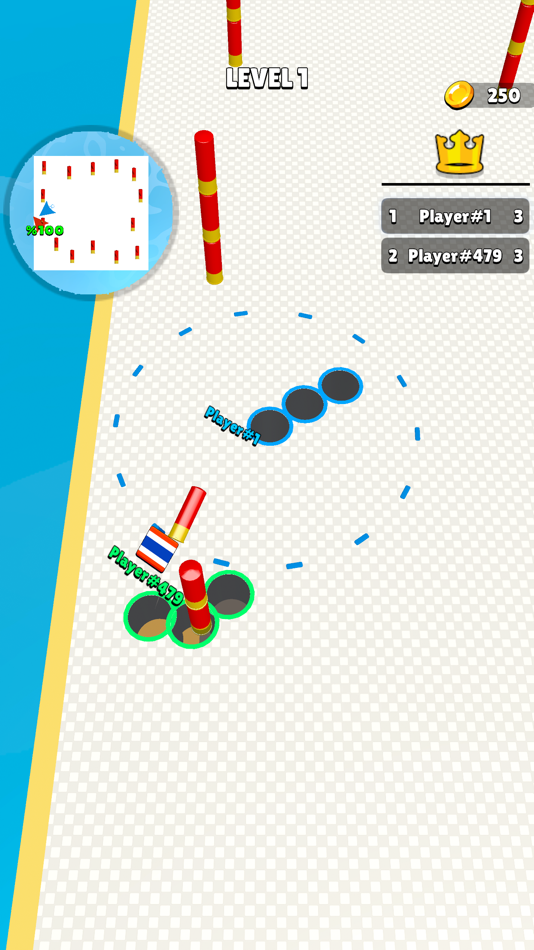 #2. Hole Snake! (iOS) 由: Firat ZEREN