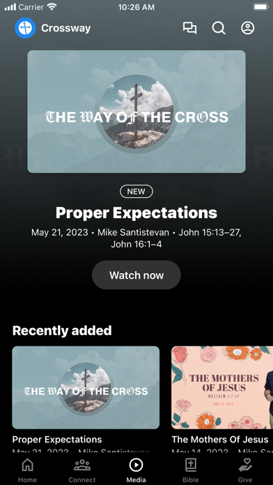 Crossway Church PA Screenshot