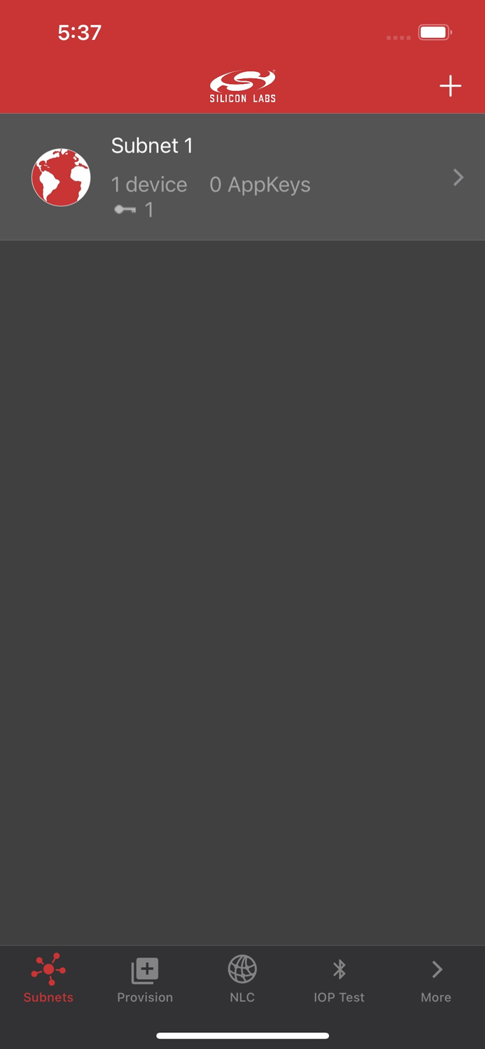 Bluetooth mesh by Silicon Labs