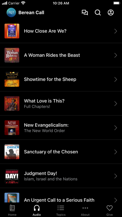 The Berean Call Screenshot
