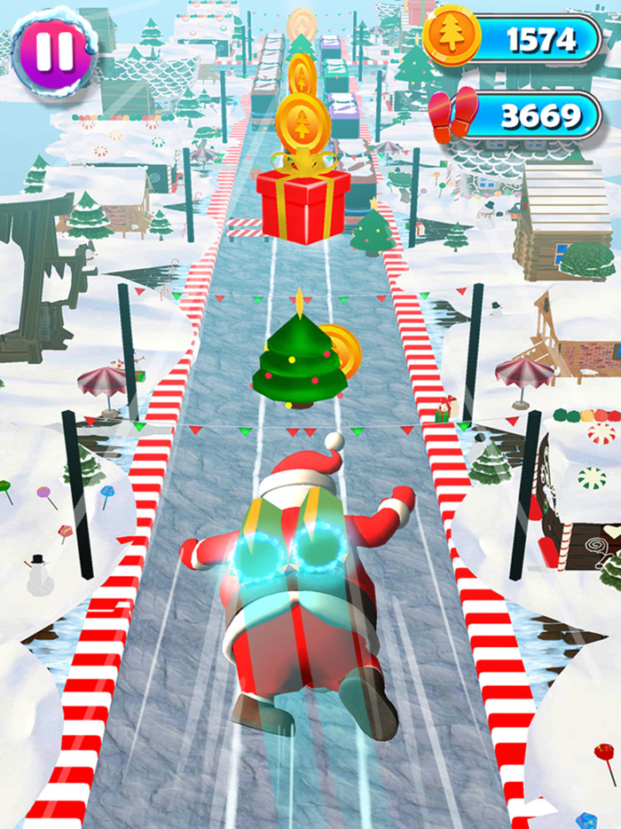 Santa Run - Christmas Game
