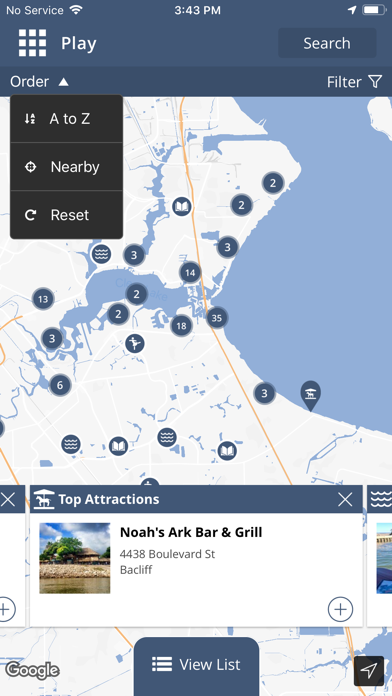 Visit Bay Area Houston Screenshot