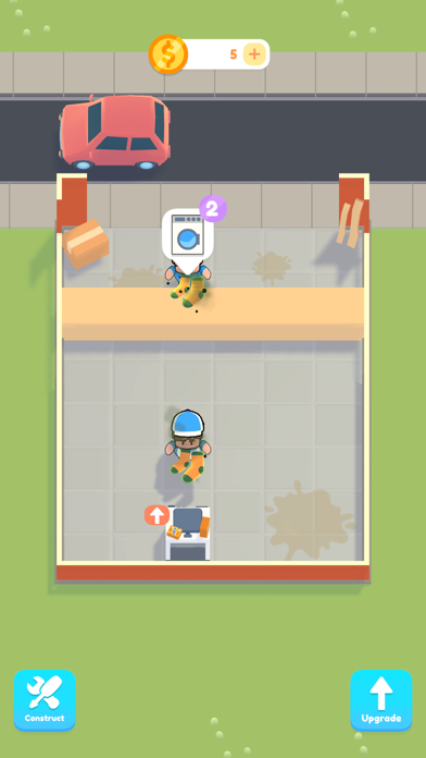 Screenshot #1 pour Idle Cleaner Tycoon