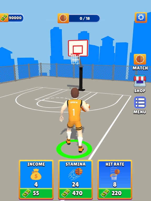 Screenshot #4 pour All Star Basketball Challenge