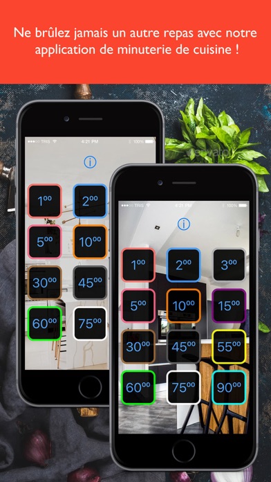 Screenshot #2 pour Minuterie de cuisine !