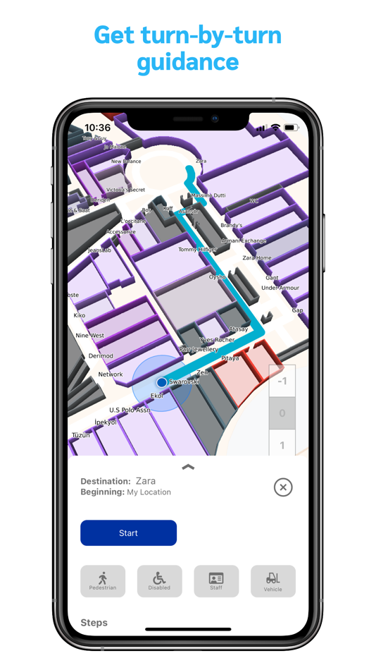 #5. IPera Wayfinding (iOS) 来自: BASARSOFT BILGI TEKNOLOJILERI SANAYI VE TICARET A S