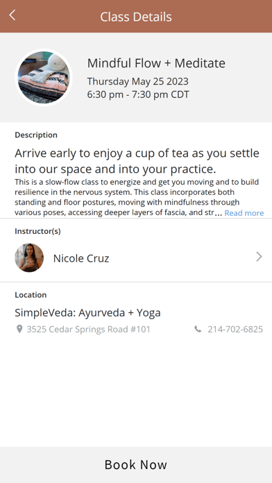 SimpleVeda: Ayurveda + Yoga Screenshot