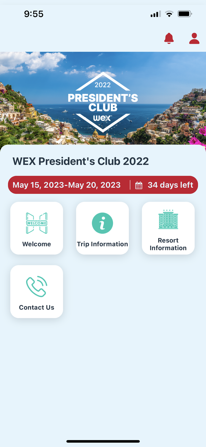 WEX Presidents Club Italy