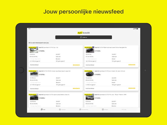 AutoScout24: auto kopen iPad app afbeelding 3