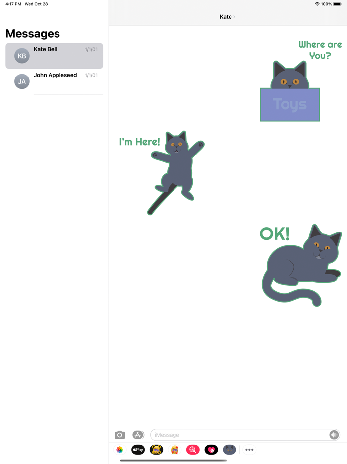 Leo the British Cat Stickers