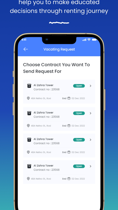 PropertyNet Tenant Screenshot