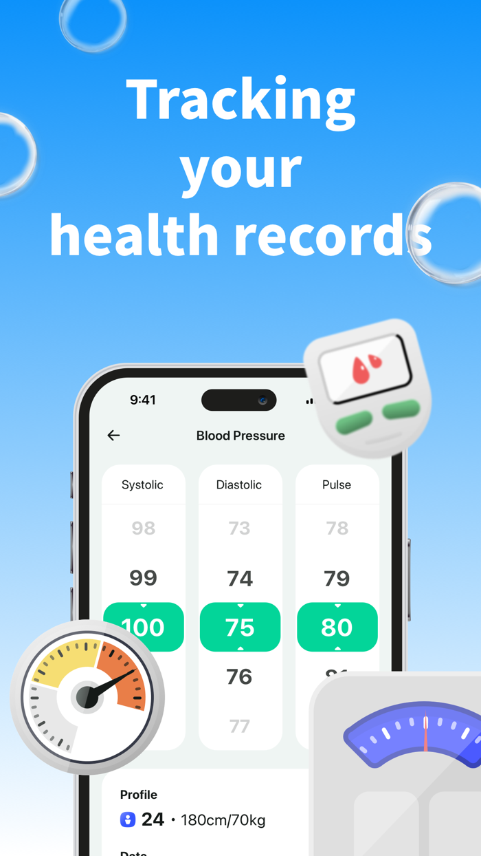 BP Track - Heart Rate Monitor