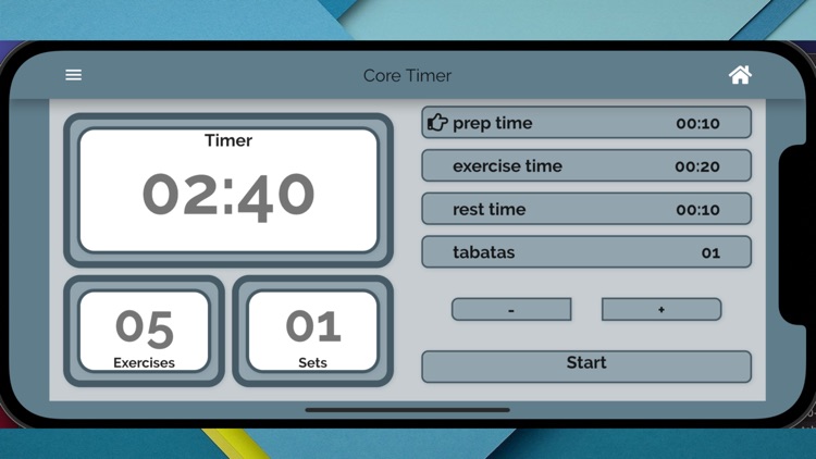 HIIT-Tabata Timer