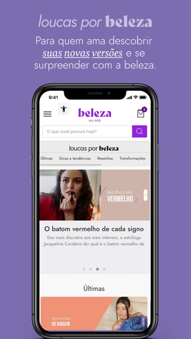 Beleza na Web - Cosméticos Screenshot