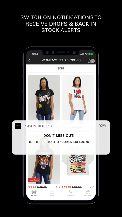 Reason Clothing Screenshot