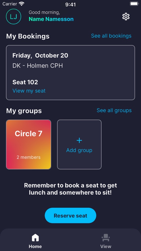 #1. Haveaseat (iOS) 由: Valtech A/S