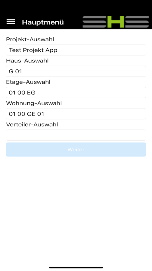 #2. SHS Verteiler Doku (iOS) By: Elfio GmbH